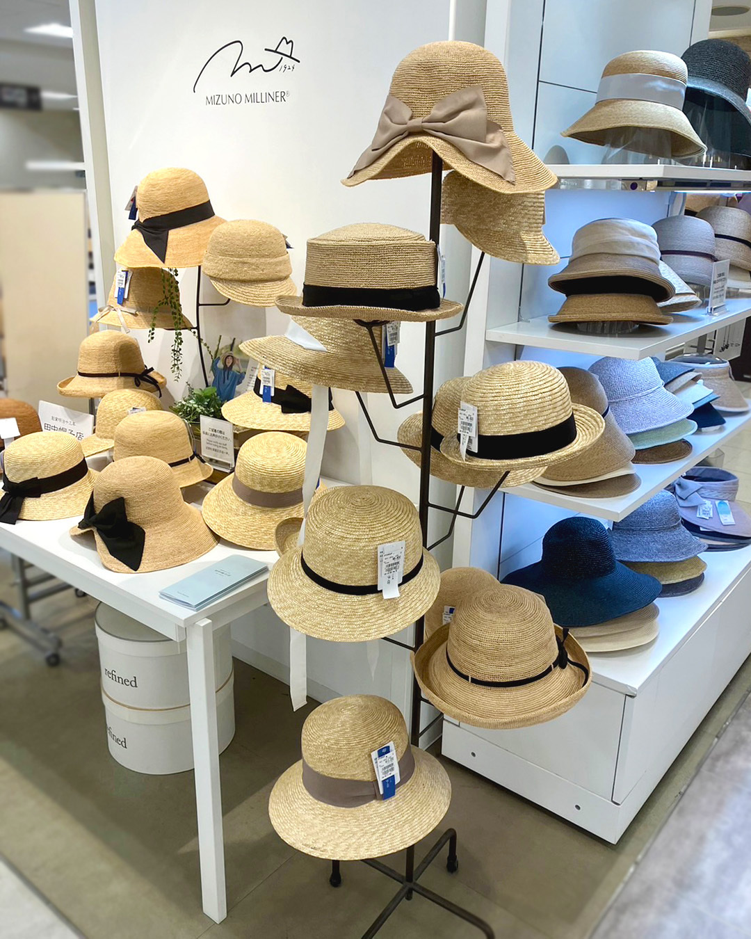 田中帽子上野松坂屋ステージ展開2